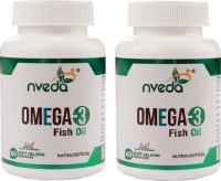 Nveda Fish Oil (1000 Mg Omega 3 with 180 Mg EPA & 120 Mg DHA)-Pack of 2(2 x 60 No)