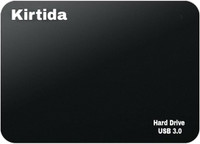 KIRTIDA 500 GB External Hard Disk Drive (HDD) with  1 GB  Cloud Storage(Black)