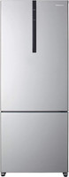 Panasonic 450 L Frost Free Double Door Bottom Mount 3 Star Refrigerator(SHINING SILVER, NR-BX468VVX3)