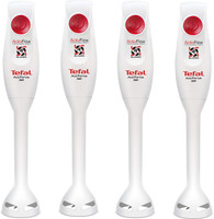 Tefal Actiforce pack of 4 350 W Hand Blender(White)