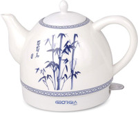 GeorgiaUsa GH ECK 2110 WG-BL 1000 Watt Electric Ceramic Kettle 1.0 Litre-Wild Goose Design (Colour- Blue and Off-White) Electric Kettle(1.5 L, Multicolor)