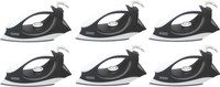 USHA EI 3702 pack of 6 1000 W Dry Iron(Black)