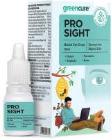 GREEN CURE Prosight Herbal Eye Drops with Honey, Turmeric, Triphala & Rose, Eye Care for Digital Life, Relieves Dryness, Strain & Irritation, AYUSH Ministry Certified Eye Drops(10 ml)