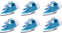 USHA HELIX PRO pack of 6 2000 W Steam Iron(blue & white)
