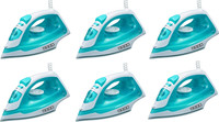 USHA Mistello MI1300NS pack of 6 1300 W Steam Iron(blue & white)