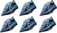 USHA Aqua Glow pack of 6 2000 W Steam Iron(Blue)