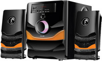 I Kall IK201 40 W Bluetooth Laptop/Desktop Speaker(Black, 2.1 Channel)