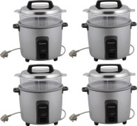 Panasonic SR-Y22FHS pack of 4 Electric Rice Cooker(5.4 L, Silver)
