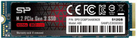 SP Silicon Power Gen3x4 2280 TLC R/W 512 GB Laptop Internal Solid State Drive (512GB NVMe M.2 PCIe Gen3x4 2280 TLC R/W up to 3,400/2,300MB/s SSD (SP512GBP34A80M28))
