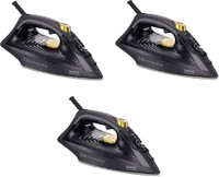 Tefal Maestro AIR GLID FV1871O1 pack of 3 2200 W Steam Iron(Black)