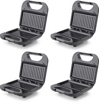 USHA ST1XG pack of 4 750 W Pop Up Toaster(Black)