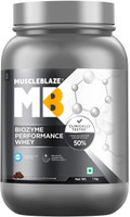 MUSCLEBLAZE Biozyme Performance Whey Protein (2.2 lb/ Whey Protein(1 kg, Rich Chocolate)