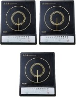 PHILIPS HD4920 pack of 3 Induction Cooktop(Black, Touch Panel)