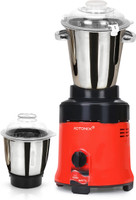Rotomix COMMTA21 Commercial Mixer Grinder, 1600-watts, Commercial Heavy duty and Hi-Tech 100% copper motor with 2 Stainless Steel Jars, Black Red|Restaurants|Catering|Hotels|Food Industry|Heavy Home Usage Commercial BlackRed 1600 Mixer Grinder (2 Jars, BlackRed)