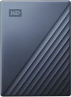 WD 2 TB External Hard Disk Drive (HDD) Metal Drive, USB-C & USB 3.1 with Automatic Backup, Compatible with Windows&Mac(Blue)