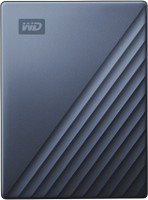 WD My Passport 5 TB External Hard Disk Drive (HDD) 5 GB/s, USB 3.0 Cable, Password Enabled, Compatible with Windows(Grey, Black)