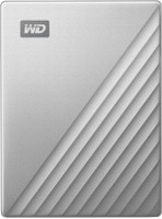WD My Passport 2 TB External Hard Disk Drive (HDD) 5 GB/s, USB 3.0 Cable, Password Enabled Compatible with Windows(Silver)