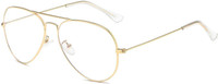 Gold Full Rim Aviator Frame(54 mm)