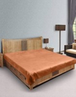 COZY FIT Mattress Topper Double Size Waterproof Mattress Cover(Brown)