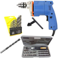 Saleshop365 10Mm Drill 41 Pc Pistol Grip Drill(10 mm Chuck Size)