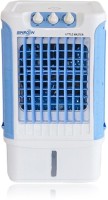 View SIMRON 15 L Room/Personal Air Cooler(White, CYAN, Little Master 15 ltrs Powerful Air Flow Desert Air Cooler with Three Side Honeycomb Pads) Price Online(SIMRON)