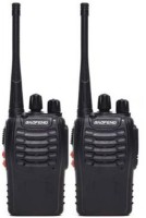 SNARIYOVSN Baofeng (2 Pcs) UHF Two-Way Radio BF888S Handheld Radio 888S Communicator Transmitter Transceiver WT060 Walkie Talkie(Black)