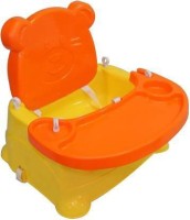 Nirmal Sales 6 in 1 easily foldable and portable Baby Booster Seat/Swing/bath seat/baby chair/car seat/food table Multipurpose Kids Feeding High Chair(Yellow, Orange)