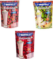 WeiKFiELD Falooda Mix COMBO of Strawberry , Kesar Pista , Rose 200 gm each 200 g(Pack of 3)