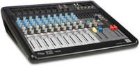 British Acoustics LiveMix 10.2FX - 10 Channel Compact Analogue Mixer with Bluetooth, USB & Effects Wired DJ Controller