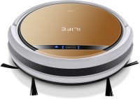 ILIFE V5x Robotic Floor Cleaner with 2 in 1 Mopping and Vacuum, Reusable Dust Bag, Swappable Battery (WiFi Connectivity, Google Assistant and Alexa)(Bronze Brown)