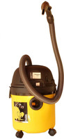 Rodak CleanStation 4 20 L Wet and Dry with Blow Function, Highly Reliable Model for Home and Professional use Wet & Dry Vacuum Cleaner(Yellow, Brown)
