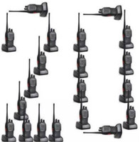 SNARIYOVSN Baofeng (20 Pcs) UHF 400-470 MHz 16CH Handheld Amateur Radio 2 Way Radio Long Range WT129 Walkie Talkie(Black)