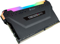 Corsair RGB Pro DDR4 16 GB (Single Channel) PC (Vengeance RGB PRO 16GB DDR4 3600MHz)(Black)