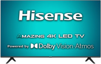 Hisense A71F 146 cm (58 inch) Ultra HD (4K) LED Smart Android TV with Dolby Vision & ATMOS(58A71F)