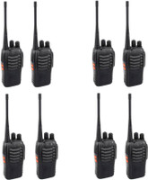 SNARIYOVSN Baofeng (8 Pcs) UHF 400-470 MHz 16CH Handheld Amateur Radio 2 Way Radio Long Range WT159 Walkie Talkie(Black)