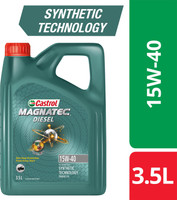 Castrol Magnatec Diesel 15-40 API SN Part Synthetic Synthetic Blend Engine Oil(3.5 L, Pack of 1)