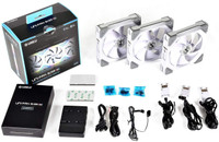 Lian Li UNI Fan SL 120 Cooler(White, Grey)