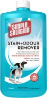 Bramton Simple Solution The Dog stain & odor remover is developed with a special blend of Pro-Bacteria and Enzymes that targets pet stains and odor. Simple Solution is especially tough on the glue-like proteins found in pet urine. Stain & odor remover is ideal to remove vomit, urine and feces. Simpl
