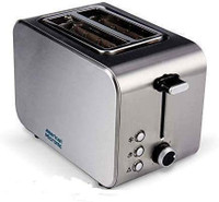 American Micronic AMI-TSS1-85Dx 800 W Pop Up Toaster(Silver)