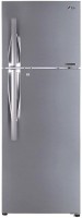 LG 335 L Frost Free Double Door 3 Star Convertible Refrigerator(Grey, GL-T372JPZN)