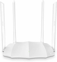 TENDA AC5 White V3 AC1200 300 Mbps Wireless Router (White, Dual Band) 1200 Mbps 4G Router(White, Single Band)
