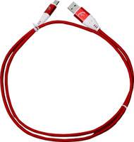 PACIFIC INTERNATIONAL DATA CABLE TYPE-C (2.4 A) 1 m USB Type C Cable(Compatible with MOBILE, Red, One Cable)