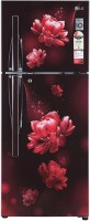 View LG 260 L Direct Cool Double Door 2 Star Refrigerator(Scarlet Charm, GL-S292RSCY)  Price Online