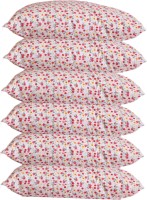 ACZO FEEL Microfibre Polka Sleeping Pillow Pack of 6(Multicolor)