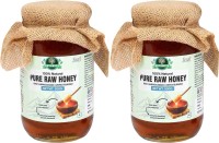Aayumita Raw Honey Pure100% Natural | Unprocessed | Unpasteurized Honey for Immunity Booster and weight Loss(2 x 0.5 kg)