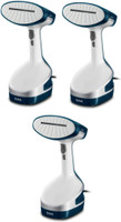 Tefal access steam DT8100O1 pack of 3 1600 W Garment Steamer(Deep Dive Blue & White)