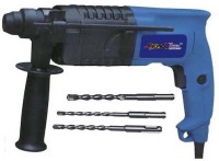 Qualigen Tiger TGP-220 20mm rotary hammer machine with 3 hammer bits and carrying box Hammer Drill(20 mm Chuck Size, 600 W)