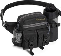 Tripole Waist Pouch and Sling Bag Waist Pouch and Sling Bag(Black)