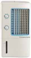 View Crompton Gnine 10 L Room/Personal Air Cooler(White, Model - Ginie ,ISI Certified Premium Quality Air Cooler for Home, Office, Shops, Kitchen,Inverter Compatible, High Speed Noise Free, Ice Chamber With Honey Comb Cooling Pad, Made In India, Latest Tehhnology, Small Size)  Price Online