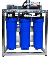 One7 25 LPH Commercial UV Protection Ro Water Purifier Plant With Auto Shut Off And TDS Adjuster ( 25 Litre Works Upto 3000 TDS ) Solid Filter Cartridge(0.5, Pack of 1)
